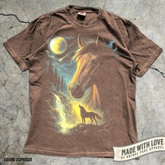 Western Cowboy Horse Comfort Tee