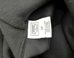 Crooks & Castles Oversized Black Hoodie Size S Spellout Streetwear Jumper