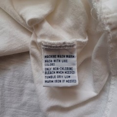Polo Ralph Lauren T Shirt Mens 2XB White Logo Pocket Tee Long Sleeve