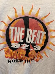 VTG Summer Jam 92.3 THE BEAT 1997 Rap Tee Shirt SZ XL RARE TUPAC DJ QUIK AALIYAH