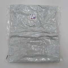 Vintage BVD Premium Series Single Stitch Pocket T Shirt Men XXL Gray Made in USA