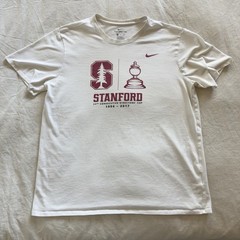Nike Stanford Cardinal XL T-Shirt 23rd Directors Cup 1994-2017 White Maroon