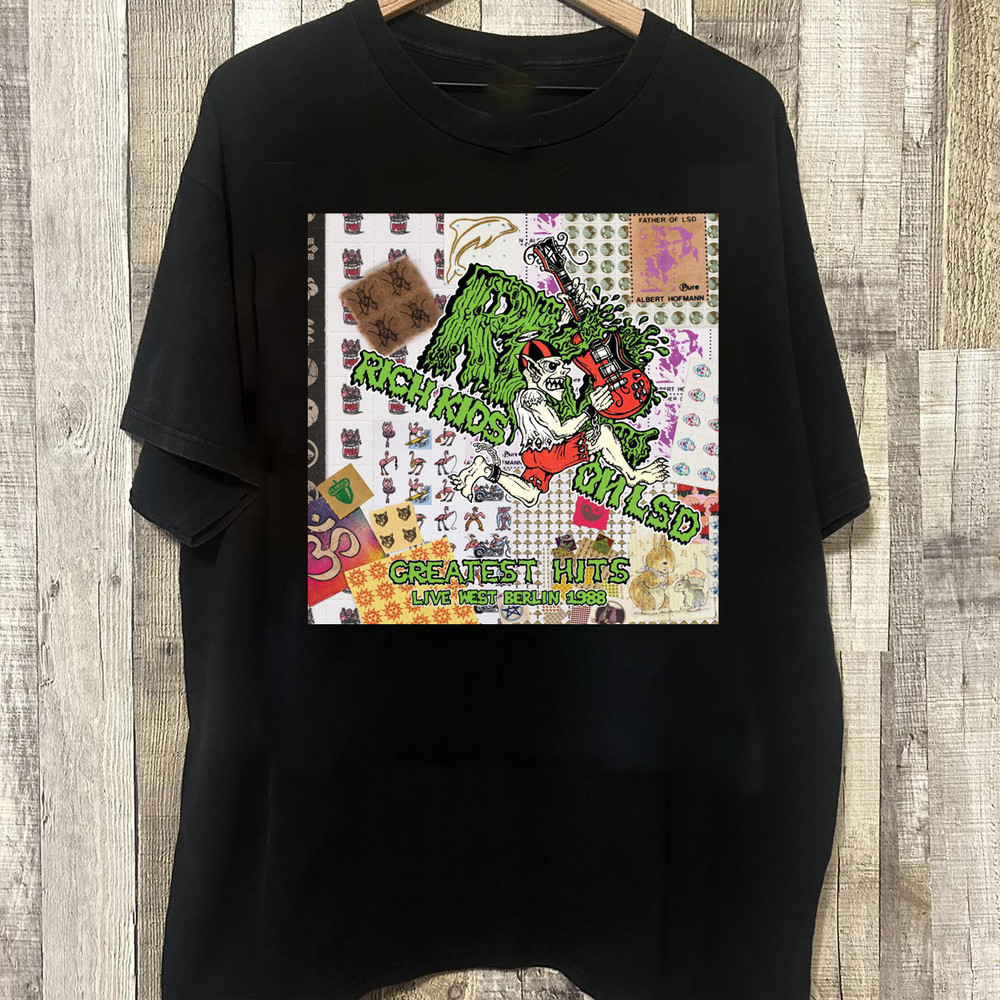 Trend Rich Kids on LSD Black Gift For Fans All size S-5XL T-shirt AD116