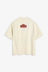 RHUDE Spring/Summer Sailing Club slogan logo short sleeved T-shirt white