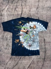 NWT VTG 1997 Liquid Blue Star Wars Millennium Falcon Space Battle T-Shirt Size L