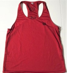 NELEUS ‘Dry Fit Logo Muscle’ Mesh Tank Top Men’s M Gym Workout Exercise Red NEW!
