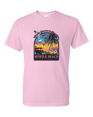 T-Shirt – CLASSIC SUNSET MYRTLE BEACH – FUN RESORT Adult