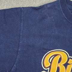 Majestic Montgomery Biscuits Shirt Mens M Navy Good Evan Longoria 6 MiLB Tee