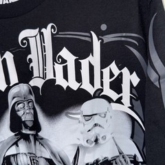 Star Wars Mad Engine Darth Vader With Storm Troopers Black T Shirt Sz L