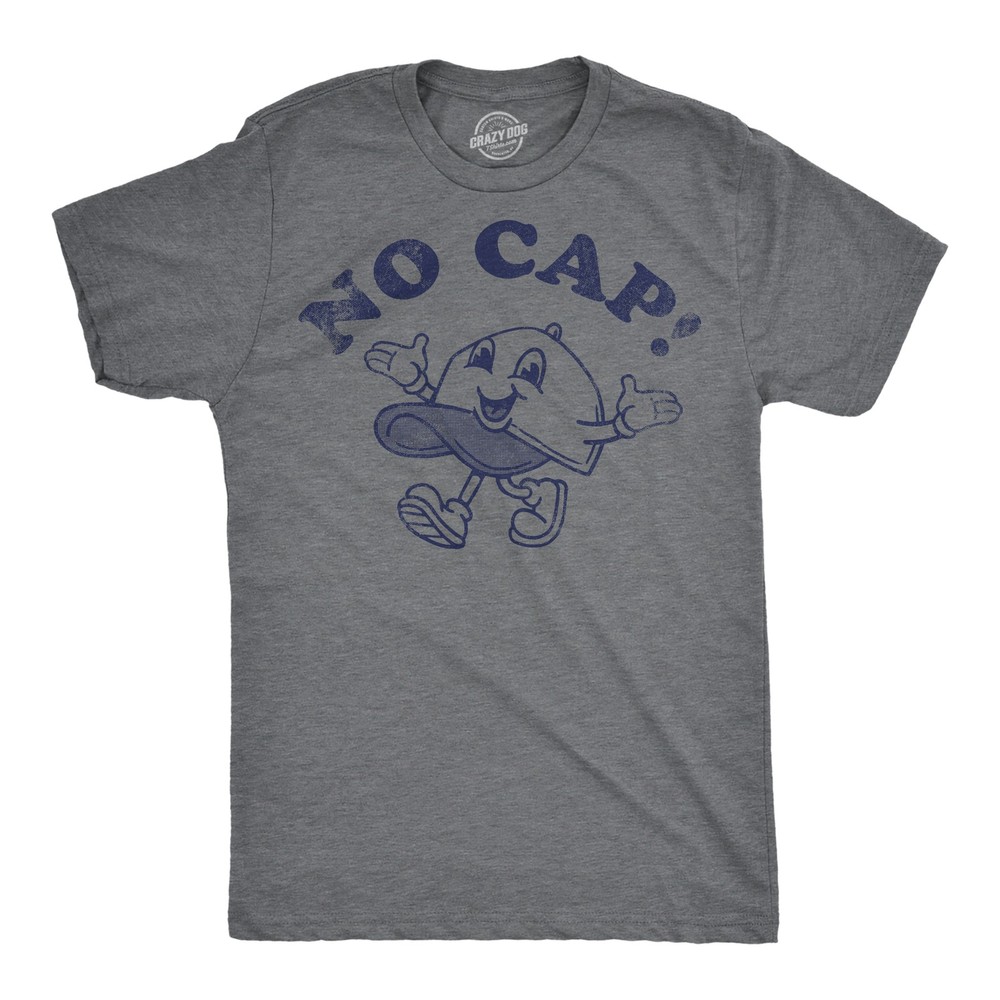 Mens Funny T Shirts No Cap Sarcastic Graphic Novelty Tee for Men