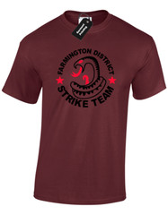 Farmington District Shield La Police Vic Mackey Retro Unisex T-Shirt