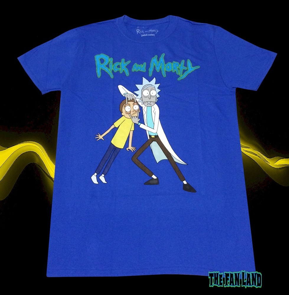 New Rick and Morty Cartoon Can you See Network Adult Swim Mens T-Shirt