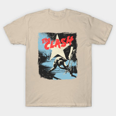 70s British Punk Rock T-Shirt Vintage Faded Band Style Tee Rebellion Graphic Hea