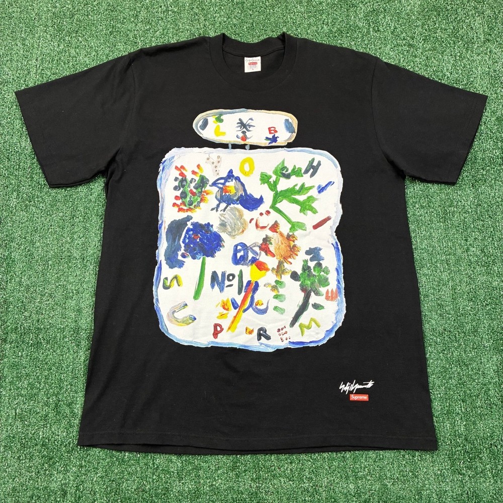 2022 Supreme x Yohji Yamamoto Paint T-shirt