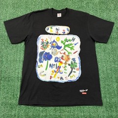 2022 Supreme x Yohji Yamamoto Paint T-shirt