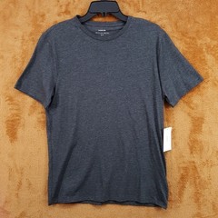 VINCE Shirt Mens Small Grey Pullover Crew Short Sleeve Pima Cotton T-Shirt Tee