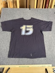 Vintage Mecca T Shirt Mens XXL Blue Y2K Baggy Hip Hop