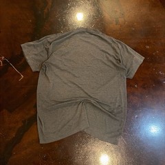 3D Emblem Men’s Gray “Survivors” Motorcycle Wolf Graphic Print T-Shirt