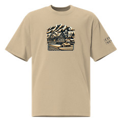 Oversized faded t-shirt (IDAHO)