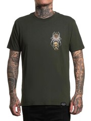 Sullen Men’s Krajda Tarantula Short Sleeve Premium T-shirt Tattoo Spider Tee