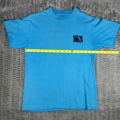 VTG 80s Ocean Pacific Op Surf T Shirt M Turquoise Windsurfing Single Stitch USA