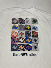New Balance That’s Ncredible T-shirt Men Large White Short Sleeve
