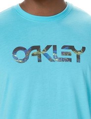 Oakley Mens Sun B1B Tee Short Sleeves Casual T-Shirt Bright Blue Large New