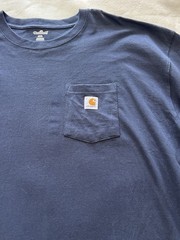 Carhartt K87 Short Sleeve Tee Heavy Weight Pocket T Shirt UPF Fabric 2XL