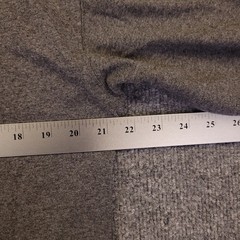 Bif Dogs Bite Me Long Sleeve T Shirt Mens Small Gray Cotton Poly Rayon Crew