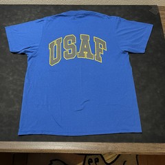 Vintage USAF Shirt Field Maintenance Squadron US Air Force Military USA Made 80s
