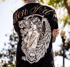 Sullen Art Collective Angelic Premium Fit SCM7424 Short Sleeve T-shirt For Men