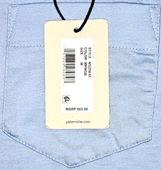 NEW PETER MILLAR, MEN’S MEDIUM, CROWN COMFORT BLUE POCKET👕T-SHIRT, MSRP $65.00!