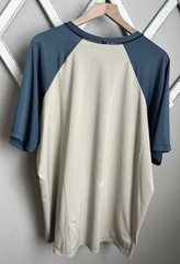 Melanzana Men’s XL/2XL Two-Tone Short Sleeve T-Shirt – No Tag, See Measurements