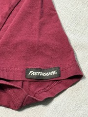 FASTHOUSE – Men’s Short Sleeve XL – EXTRA LARGE – Burgundy – F/H Speed Shop