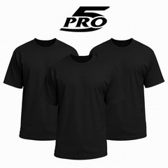 3 PACK Men’s Pro5 Short Sleeve Plain T-Shirt Super Heavy Weight – S_3XLT
