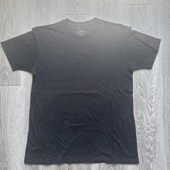 True Classic Men’s Gray Solid Knit Cotton/Poly Crew Neck Short Sleeve L Tee
