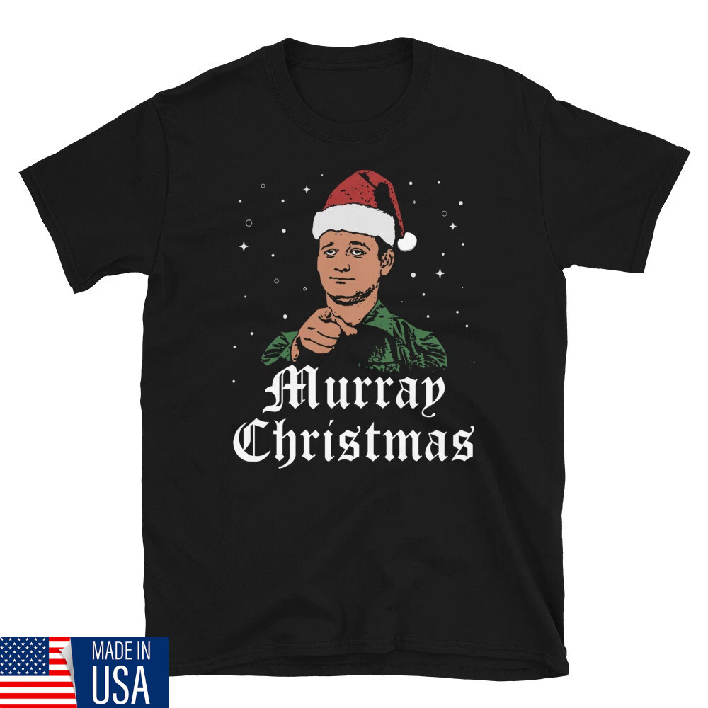 MURRAY CHRISTMAS T-SHIRT! – Bill Murray Caddyshack Life Aquatic Festive T-Shirt