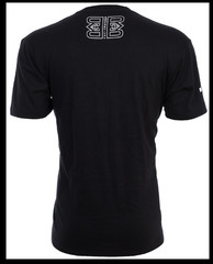 ROCK REVIVAL JEANS Black FARROW Regular Fit Short Sleeve Graphic T-shirt NWT