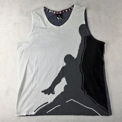 Vintage Retro Nike Air Michael Jordan 7 Tee XL Tank Top 1990s Jumpman 23