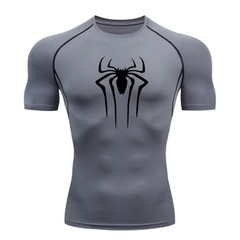 Men’s Compression Gym T-Shirt Quick Dry Short Sleeve Fitness Running Tee Shirt