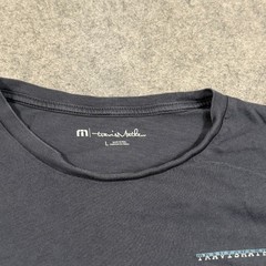 Travis Mathew Navy Blue Graphic Short Sleeve T-Shirt Men’s Size Large