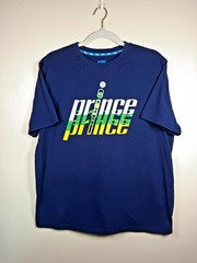 Prince Pickleball Graphic Tee Navy Blue Medium Men’s Country Club Athletic