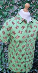 Boys Disney Parks – Pizza Planet Woven Button Shirt | BNWT | X-Small Toy Story
