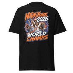 OG Anunoby Shirt New York Basketball World Champs Tee Tip In 2026