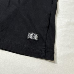 Navy Yard California Black Large T-Shirt V-neck With Buttons