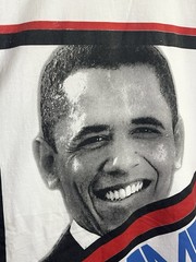 Vintage 2008 Barack Obama “Time For Change” T Shirt Oversized Deadstock 4XL