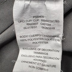 Dickies Men’s 2XL Gray Long Sleeve Work Shirt Pocket GL417EG1 Polyester