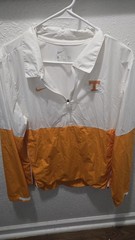 Tennessee Volunteers Unisex Fleece Pullover 1/4 Zip Orange, Size small