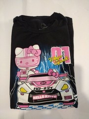 Sanrio Hello Kitty Tokyo Speed BLACK T-Shirt Size Large