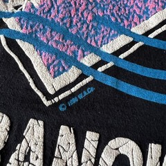 Vintage 80s 90s San Francisco CA Single Stitch Puff Print Boxy Tee USA Made Rare